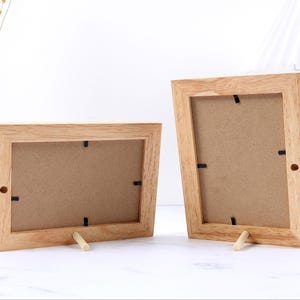 Custom Photo Frame&Photo Printing, Solid Wood Engraved Personalized Gift/Your Logo/Accept wholesale prices image 4