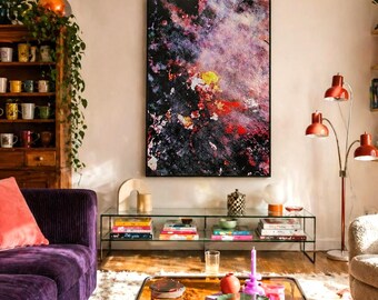 bloom: Abstract Fine Art Canvas for Wall Decor