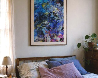 Deep Sea | abstract statement art print for modern spaces