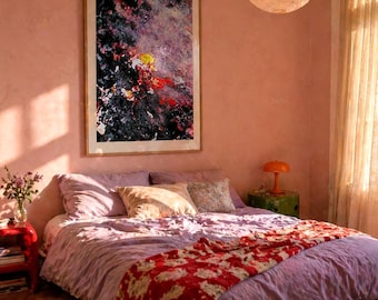 bloom: Abstract Fine Art Print for Wall Decor