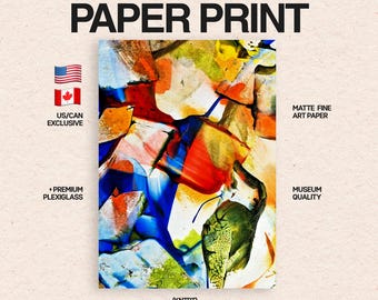 US - architecture of the broken - Abstract Fine Art Print for Wall Decor