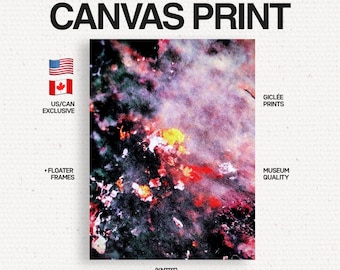 US - tiny light - Abstract Fine Art Canvas for Wall Decor