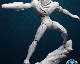 Armoured Astronaut 3D Printed Tabletop Video Game Miniature - Irnkman's Minis