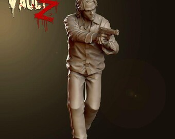 Sam Paranormal 3D-utskriven bords-TV-miniatyr - VaultZ