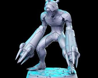 Power Company Shock Trooper VII 3D Printed Tabletop Video Game Miniature - RN Estudio