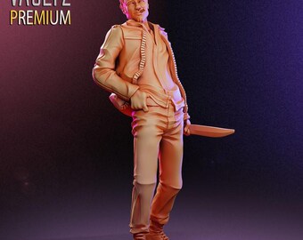 Fighting Club Imaginary Friend 3D-utskriven bords-TV-miniatyr - VaultZ