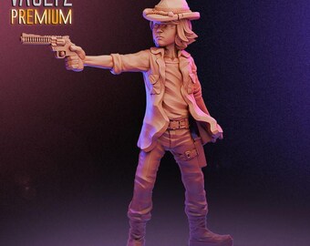 Carl den vandrande avlidne 3D-utskriven bords-TV-miniatyr - VaultZ
