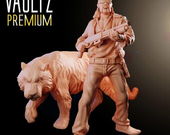 Joe 3D-utskriven bords-TV-miniatyr - VaultZ