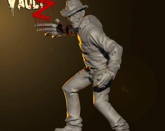 Freddy 3D-utskriven bords-TV-miniatyr - VaultZ