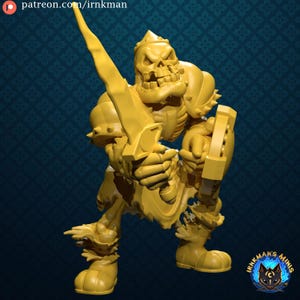 Skelett OOT LOZ 3D-utskriven miniatyr av bordsspel - Irkman's Minis