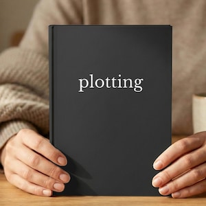 Plotting Journal – Writing Notebook, Story Planning, Manuscript Drafting, Gift for Writers (A5)