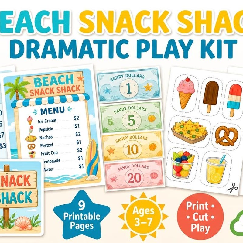 Pretend Play Salad - Etsy