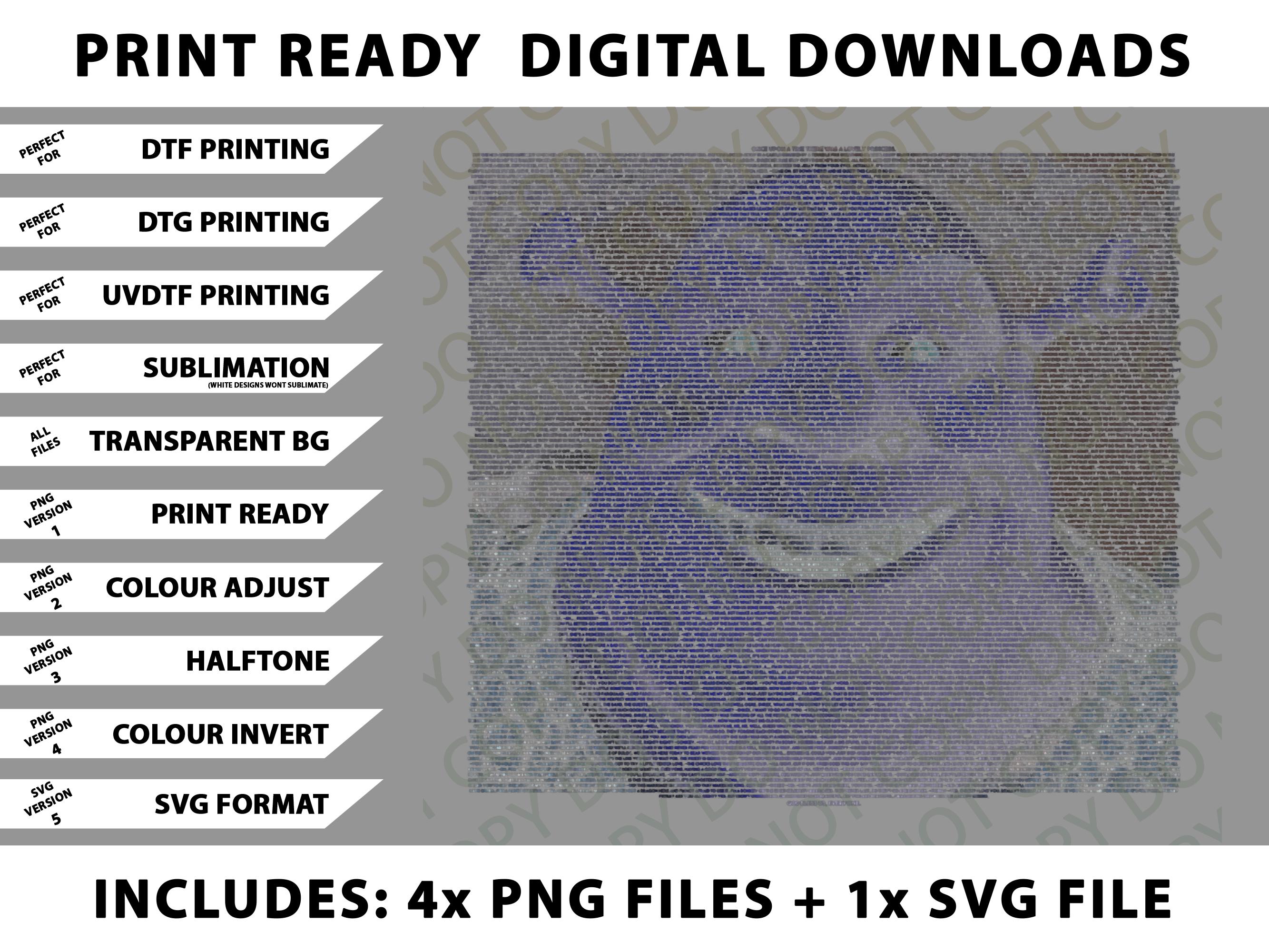 Shrek - Entire Script - With Shrek Face Png Bundle, Digital Downloads ...