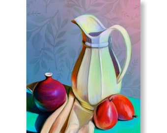 Fine Original Art Print Still Life Artwork Color Giclee Wall Artwork by Muriel McDonald