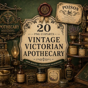 Old pharmacy labels - Etsy 日本