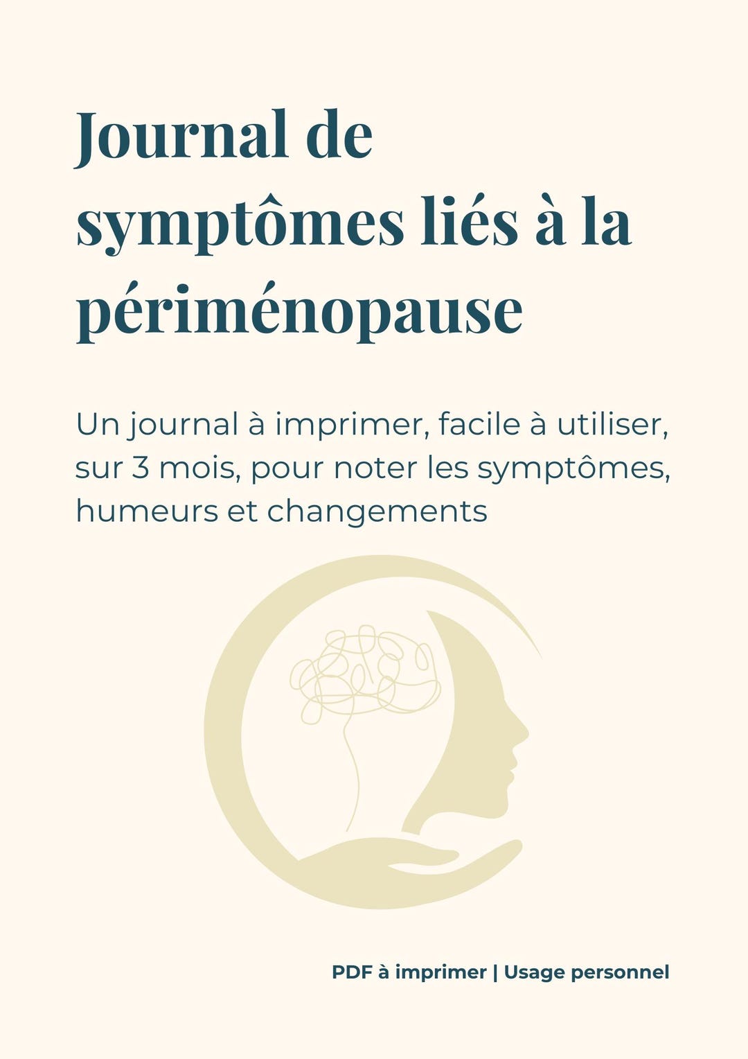 Perimenopause Symptom Tracker | Printable Wellness Journal (PDF) - Etsy