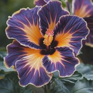 Semillas de hibisco tropical de colores variados: una planta gigante y vistosa con flores para macizos de flores exóticas, macetas y espacios exteriores.