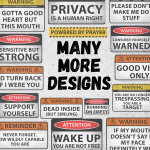 Safety Third Sticker Decal Funny Waterproof Vinyl for Adventure Lovers ...