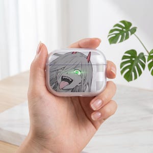 Clear Anime AirPods Case | Manga TPU Cover for AirPods 1-4 Pro 2