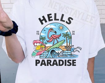 Hells Paradise Island Clip Art: Tropical Sea Life PNG Bundle (Digital Download)