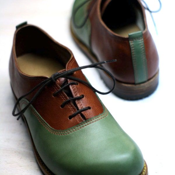 OXFORD SHOES Number 41,unique and exclusive pair,handmade welted shoes