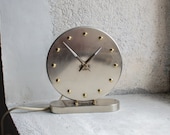 Mid Century Clock // NUFA Electronic Desk Clock