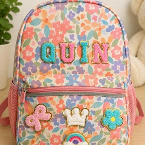 Personalized Kids Backpack | Custom Name Backpack for Boys & Girls | Preschool, Kindergarten, Elementary School Book Bag | Back to School