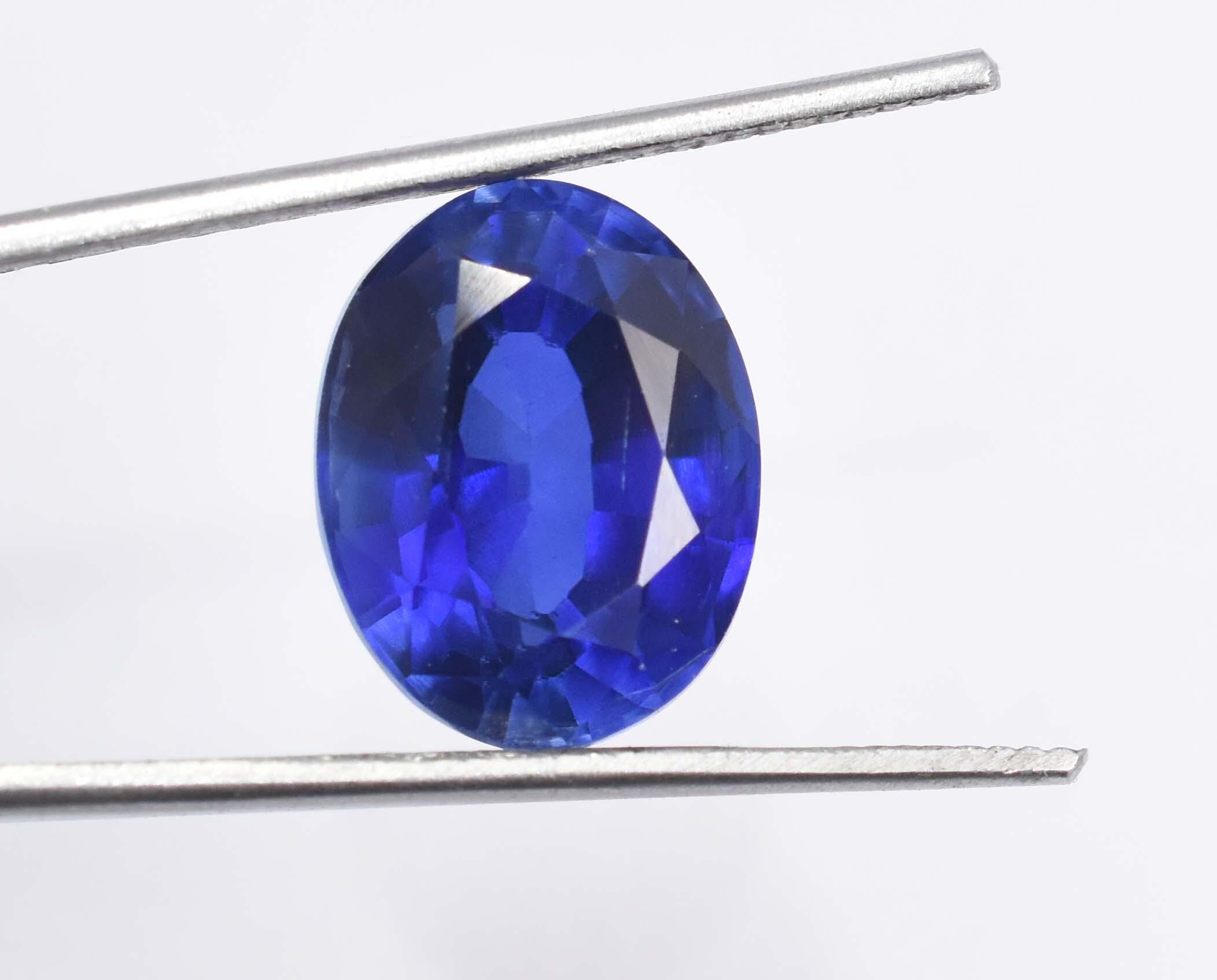 Vivid blue sapphire - Etsy 日本