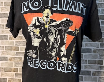Vintage Fox Racing 1990s Wrap Around Black T Shirt Streetwear Y2k
