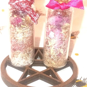 Self Love Spell Jar | Confidence & Self Acceptance Jar | Rose Quartz, Amethyst, Clear Quartz | Self Care Ritual | Witchcraft Gift