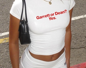 Garrett Graham, Dean Di Laurentis Baby Tee, Off Campus Inspired Shirt, Hockey Romance Tee, BookTok Shirt, Fictional Men Shirt