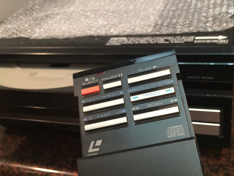 SALE Pioneer Laservision Laserdisc Compact Disc Player Etsy