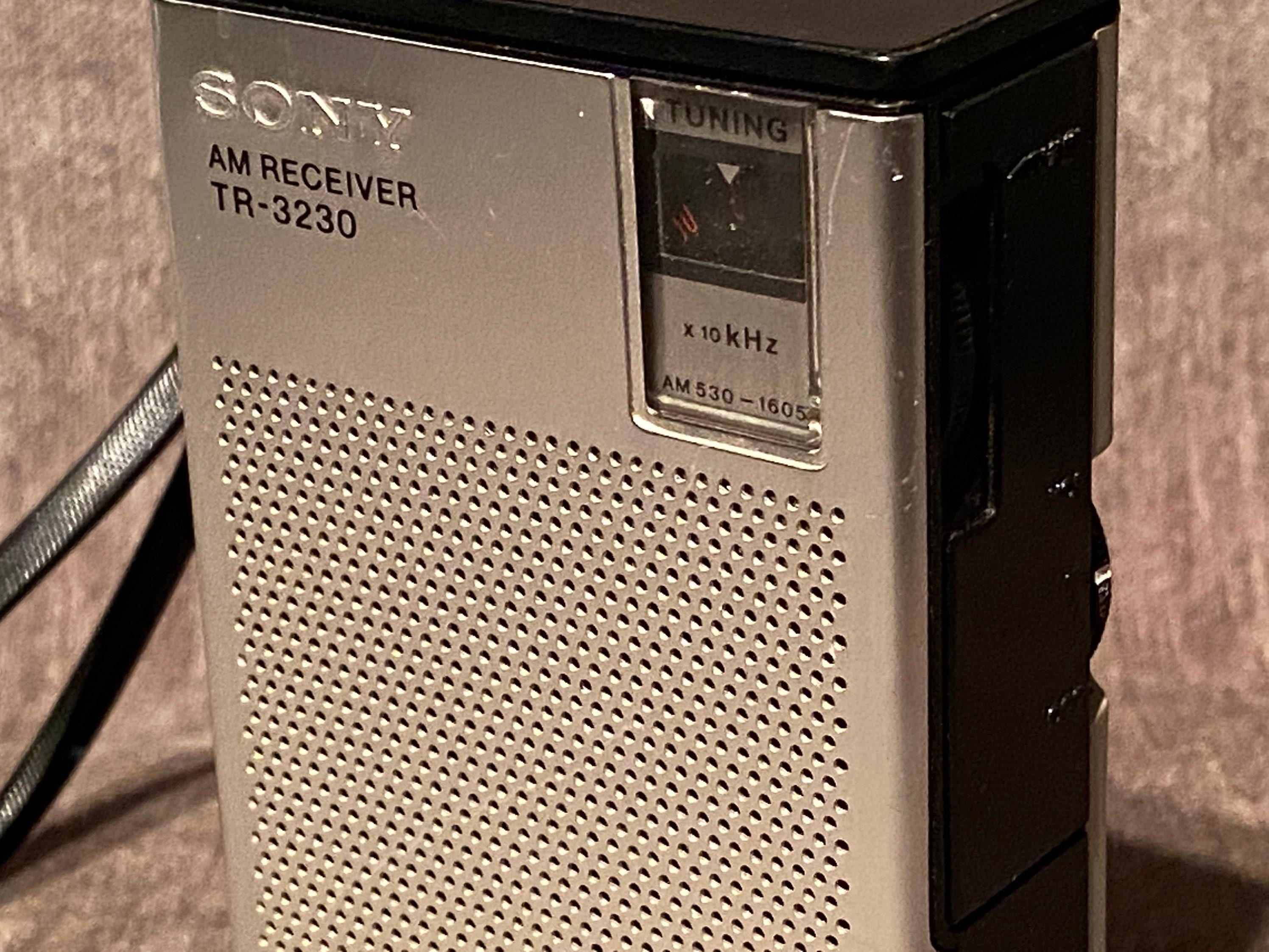 アンティークアルチプレーヤー SALE! Vintage SONY TR-3230 Am Receiver Tuner Radio Electronics