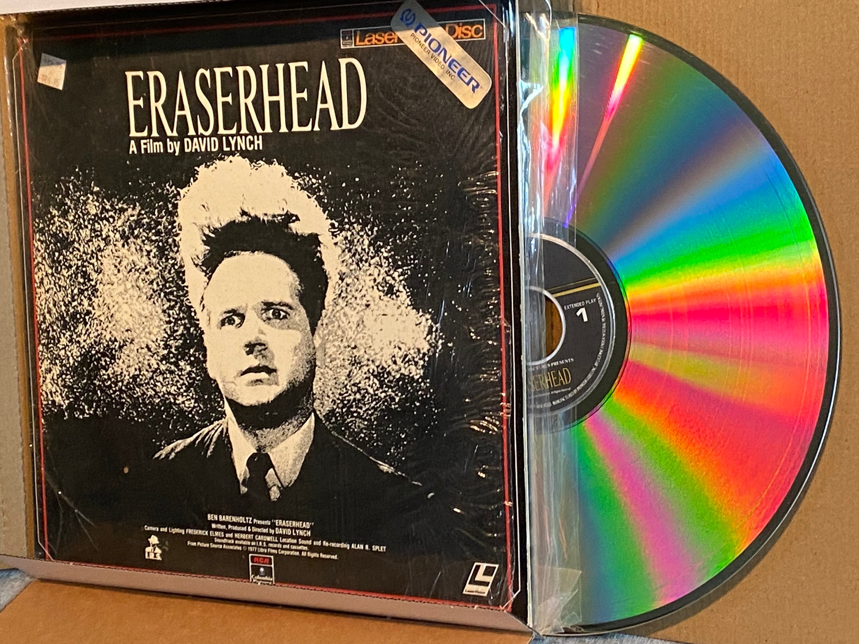 Sale ! ERASERHEAD David Lynch Rare Laserdisc Laservision