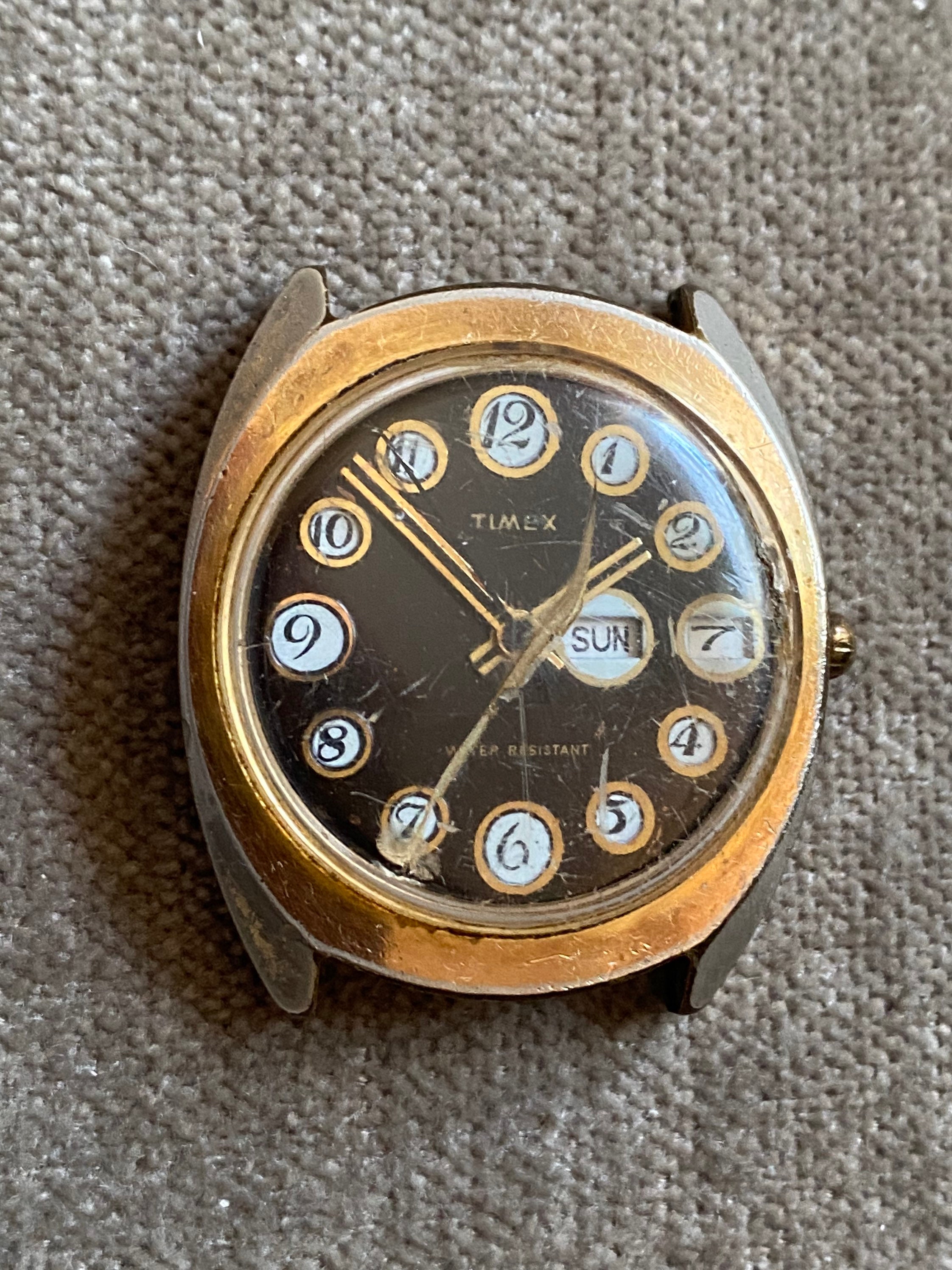 SALE Vintage Timex Hand winding Mechanical Mens Watch W Special