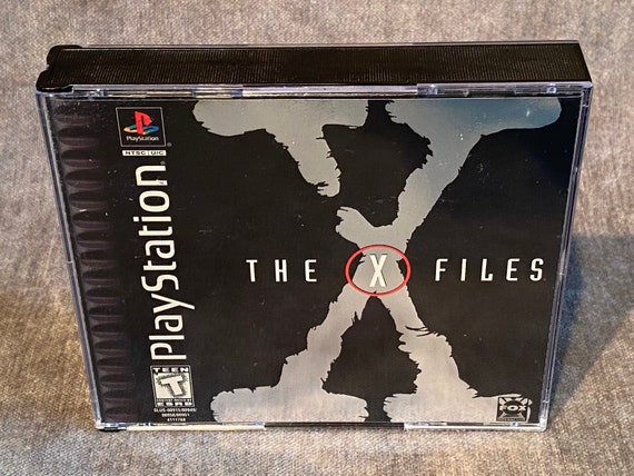 Sale ! Playstation THE X-FILES 4 Disc & Book Original 1999 Xfiles