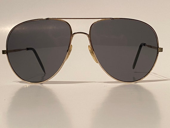 SALE ! Classic 1980s Aviator Sunglasses Shades Qu… - image 7