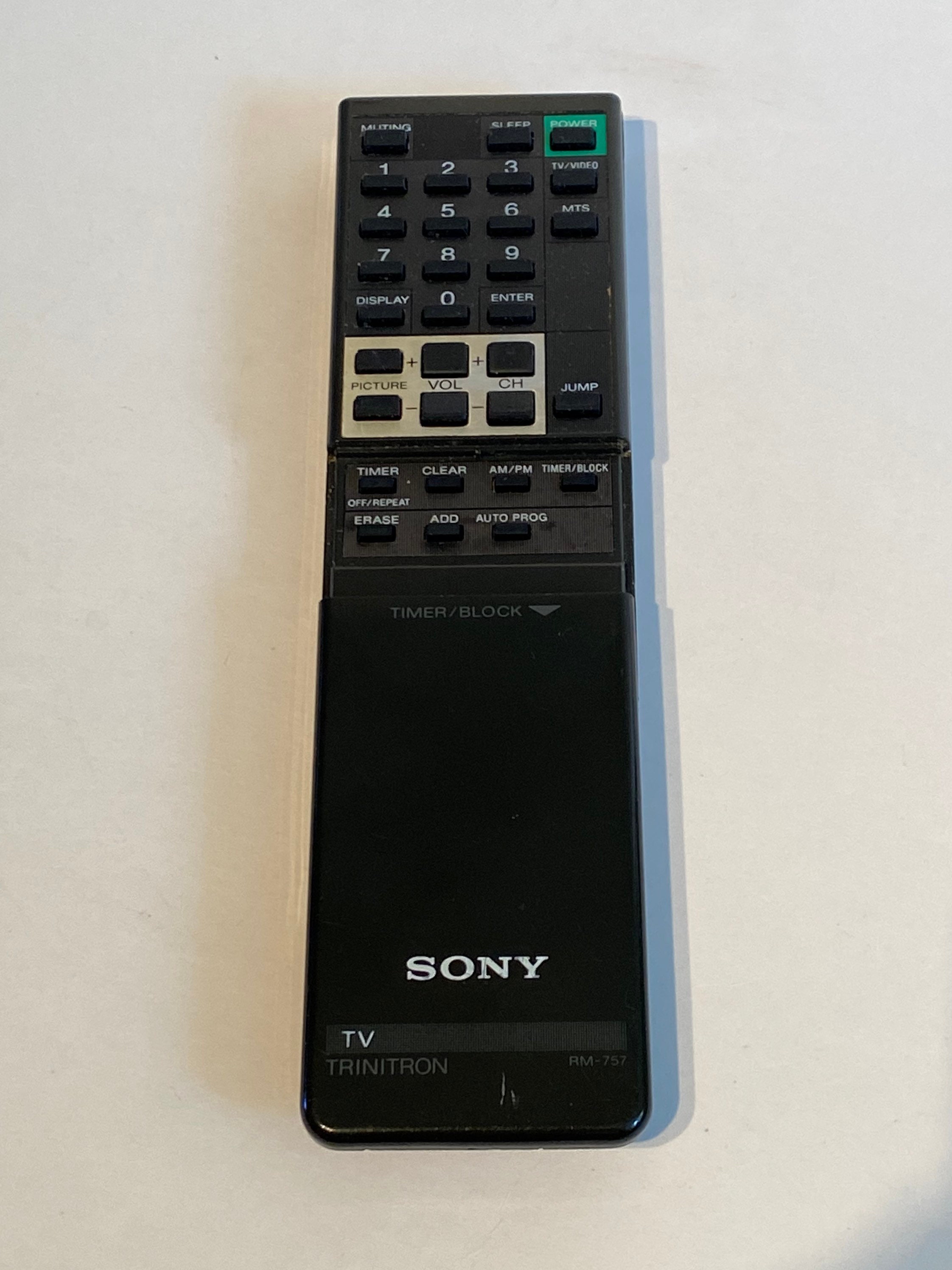 SONY OPK-27RT トリニトロン用リモコン Sale ! SONY CRT Trinitron Remote Rm-757 Color Tv Television, Dvd