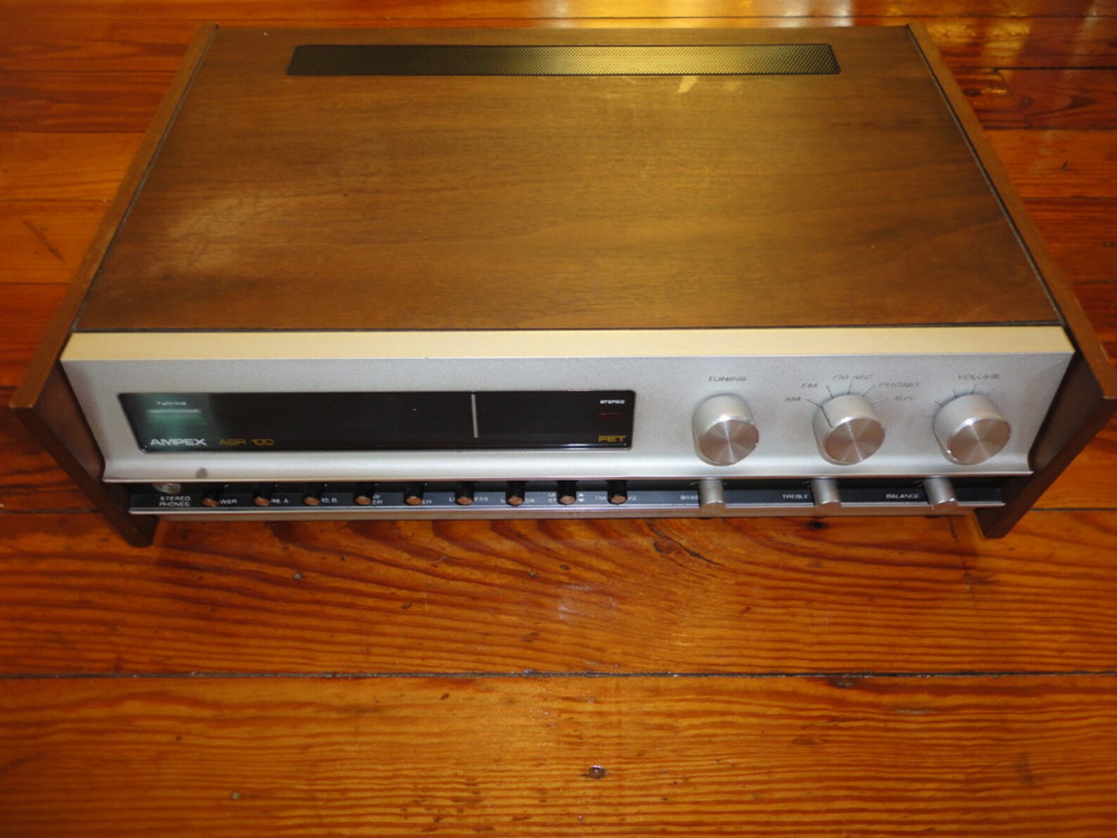 Vintage Stereo Receiver AMPEX ASR 100 Amplifier Am Fm Tuner R | Etsy