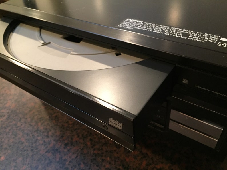 SALE Pioneer Laservision Laserdisc Compact Disc Player Etsy