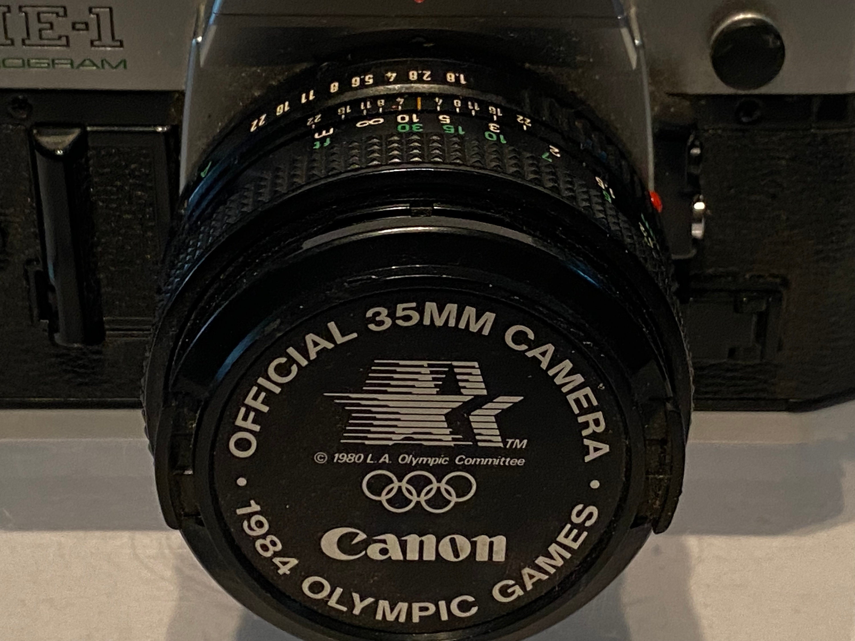 Sale ! CANON AE-1 35mm Program Film Camera Body 50mm Lens Af