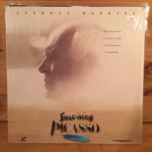 SALE ! Double Disc Gatefold Surviving Picasso Anthony Hopkins Julianne Moore Laserdisc Laser Disc Ld Vintage Classic Movie (not dvd) Rare!