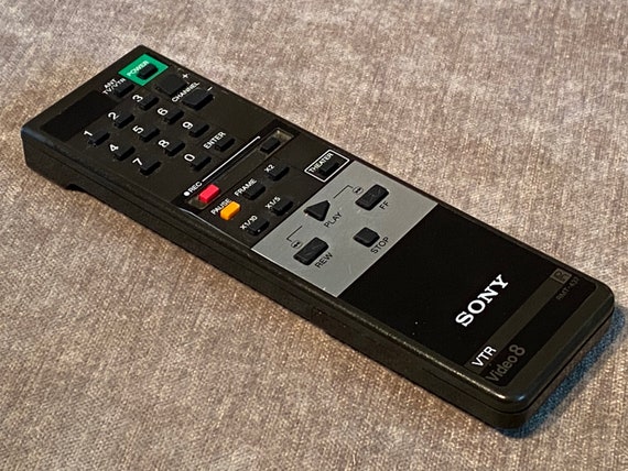 Sale! SONY VTR Video 8 Rmt-437 Betamax Remote Control Oem Sale! SONY VTR Video 8 Rmt-437 Betamax Remote Control Oem