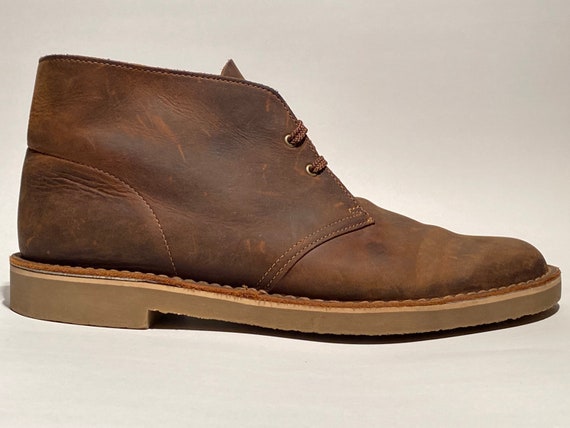 Clarks Genuine Leather Mens Comfort Soles Perfect Etsy