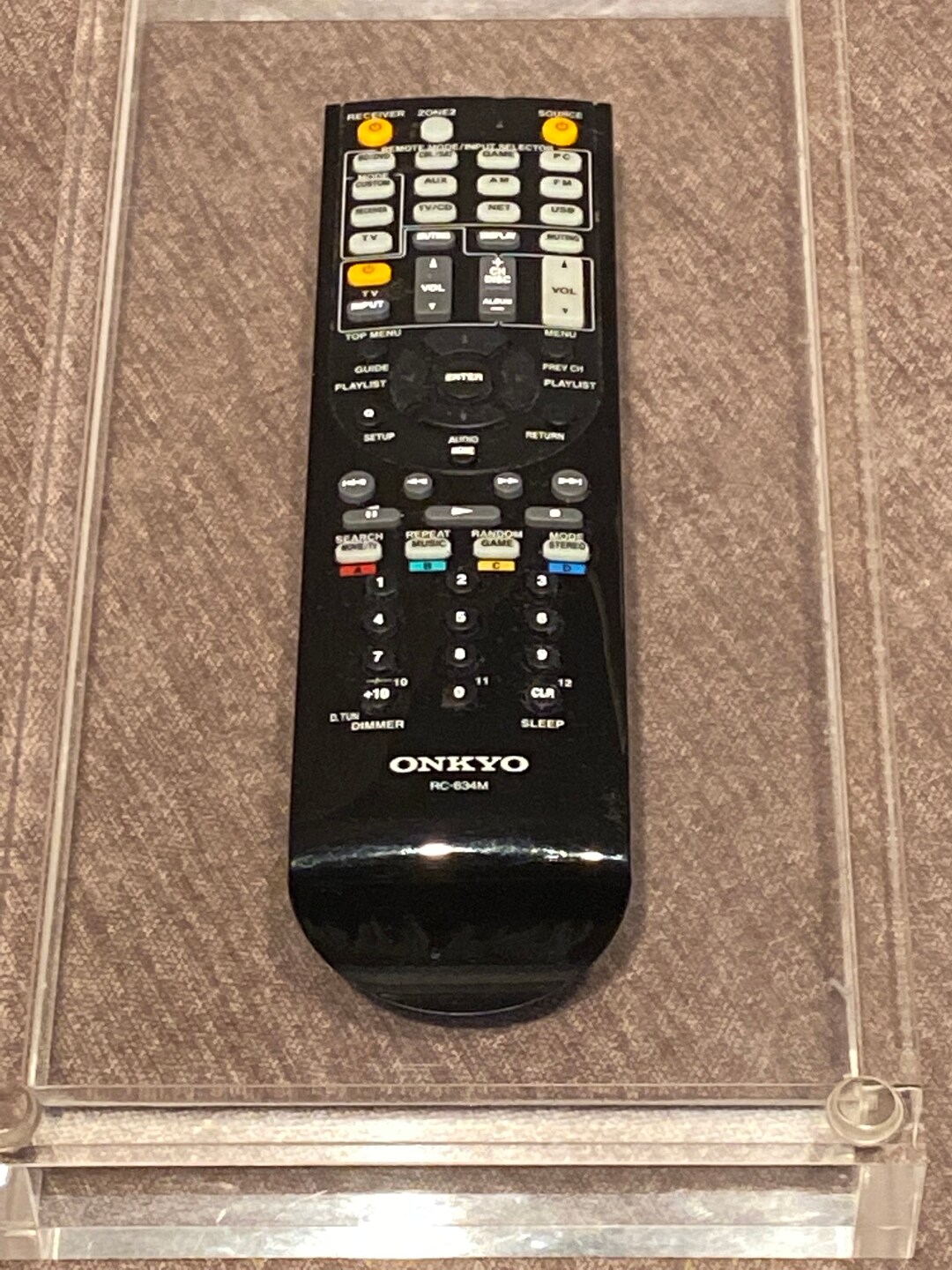 Télécommande de remplacement pour Onkyo RC-834M