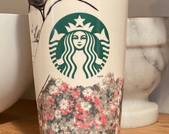 Sale! Original STARBUCKS Charlotte Ronson Ceramic Travel Mug