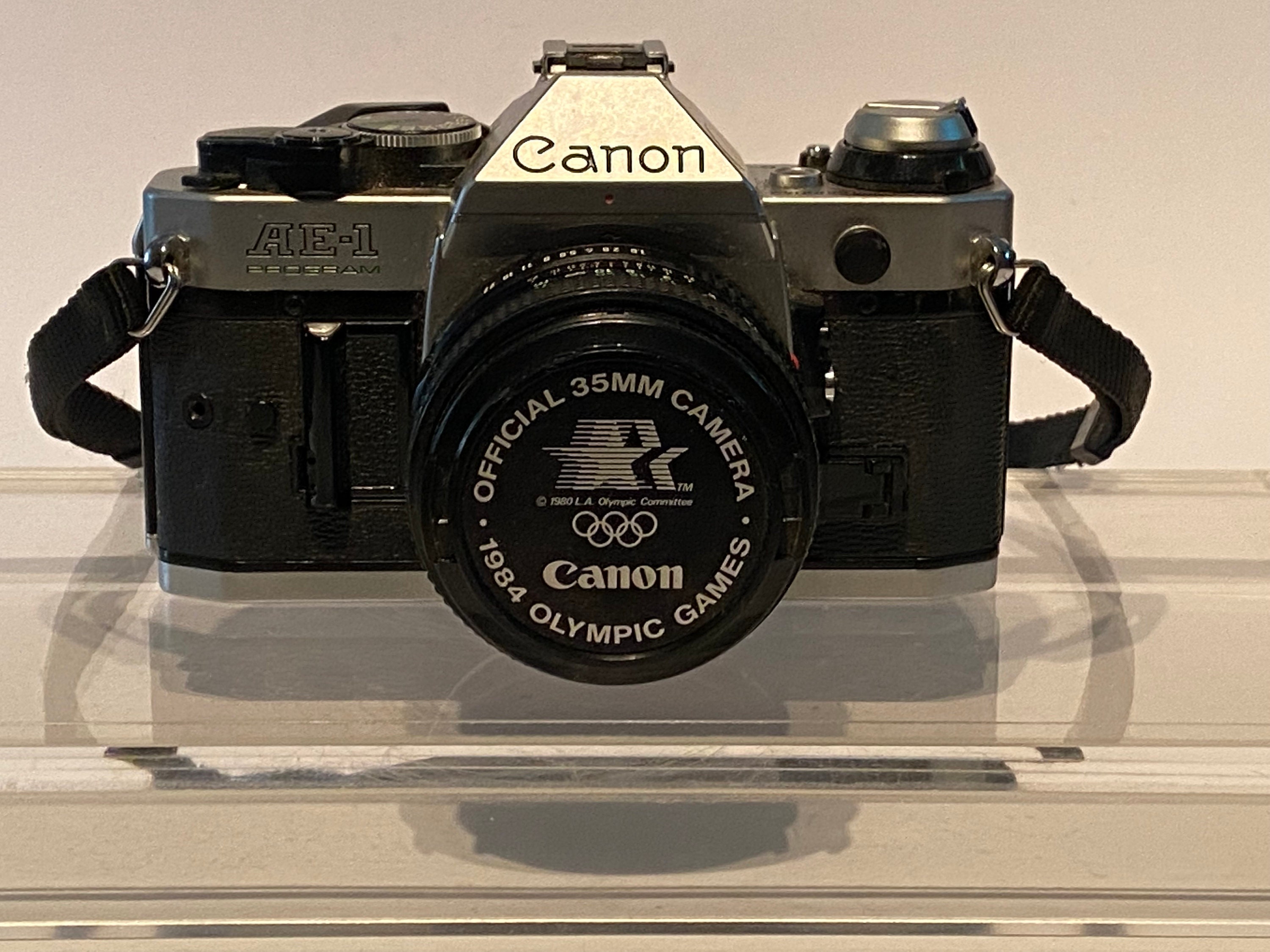 Sale ! CANON AE-1 35mm Program Film Camera Body 50mm Lens Af