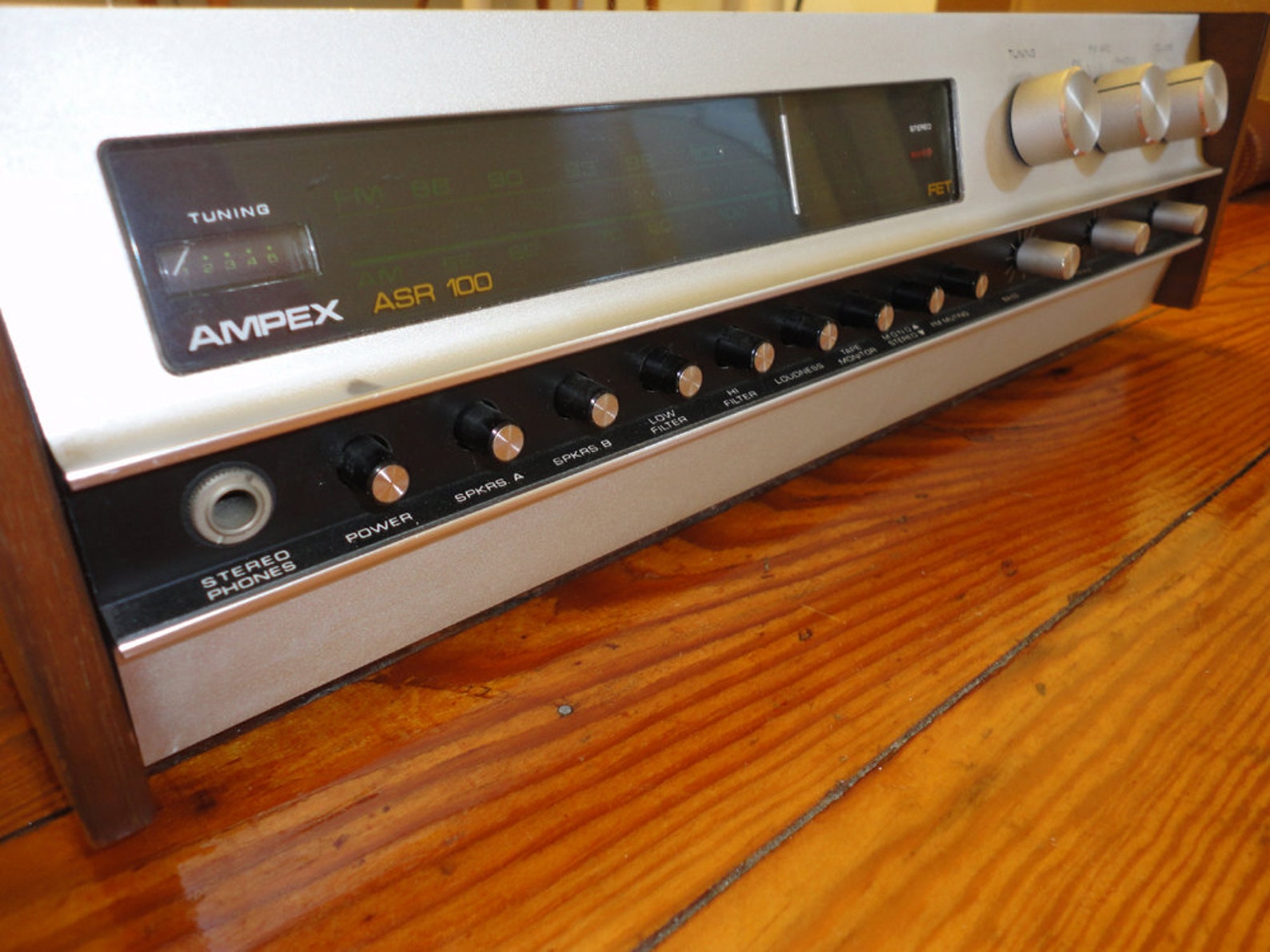 Vintage Stereo Receiver AMPEX ASR 100 Amplifier Am Fm Tuner R | Etsy