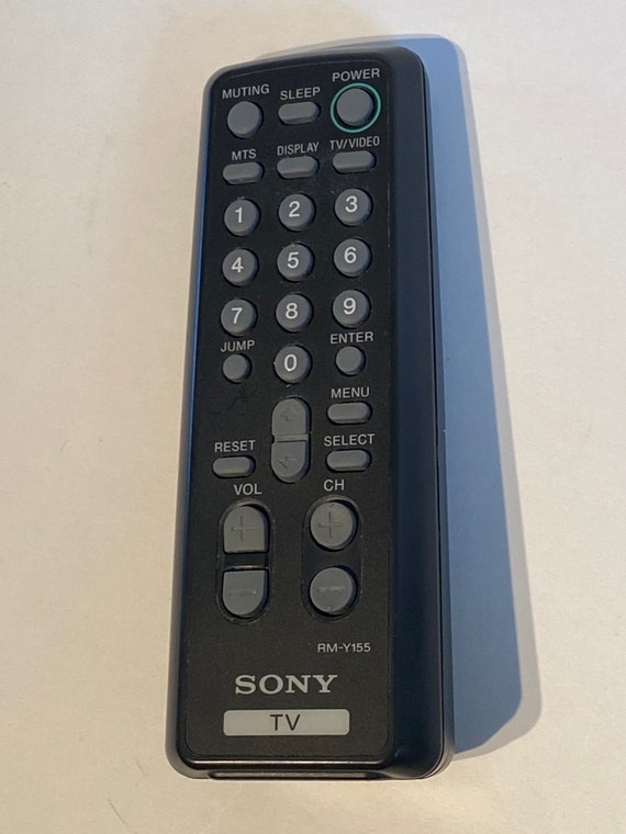 sony crt tv remote