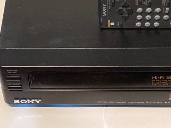Sale ! SONY HQ Vcr Vhs Stereo Video Cassette Recorder SLV